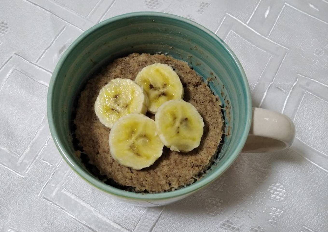 Mug cake vegano de banana 馃崒 -pura fibra y saludable- :)