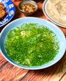 Canh Bầu Cá Thu Nấu Hẹ