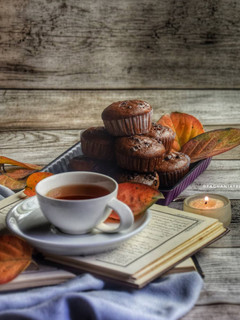 عکسی از دستور مافین موز و شکلات