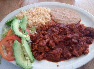 Una foto de Asado sencillo de puerco