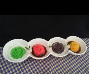Siap Saji Bubur sum sum warna warni Ala Rumahan Siap Saji Bubur sum sum warna warni Ala Rumahan