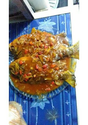 Foto resep Ikan bawal saos padang 🍴