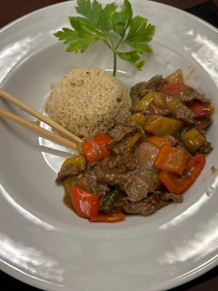 A picture of Classic Chinese Pepper Steak.