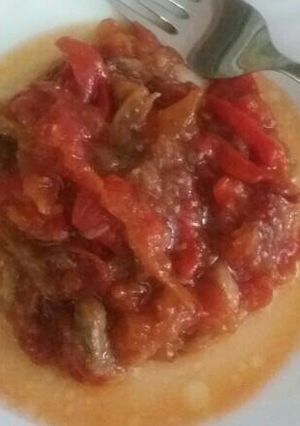 Una foto de Asadillo manchego