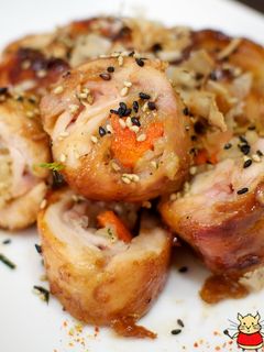 照燒雞肉飯卷 的食譜成品照片