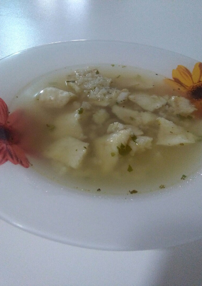 Una foto de Sopa de aprovechamiento