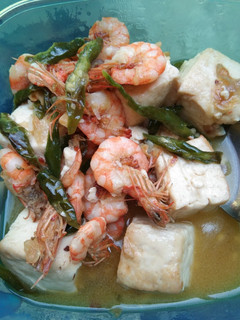 Foto resep Tumis udang tahu