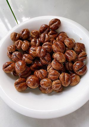 Hình của món Coffee bean yến mạch.