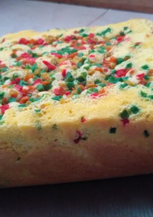 Foto resep Bolu sukade warna warni