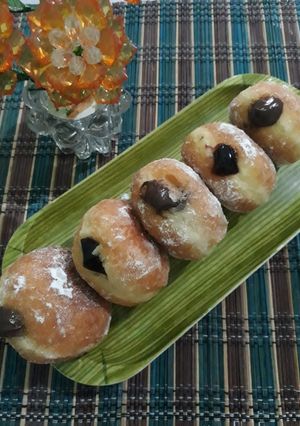 Foto resep Donat Bomboloni empuk menul2 1x proofing (W#41)