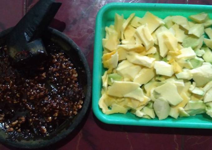 Rujak Mangga Sambal Kacang