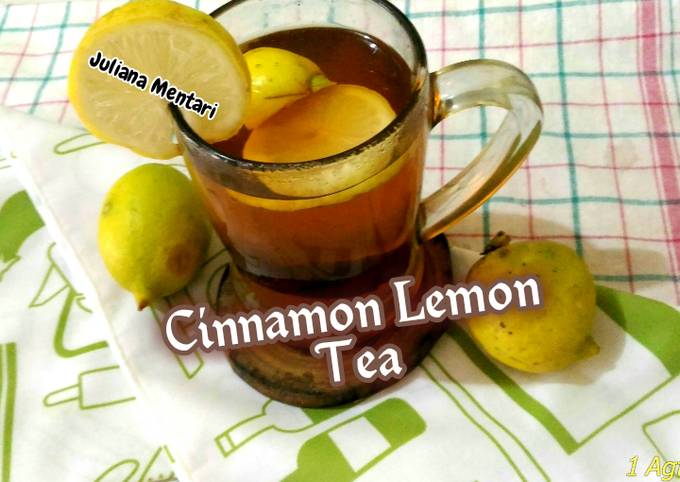 Standar Bagaimana cara membuat Cinnamon Lemon Tea // Minuman Segar bermanfaat dijamin istimewa