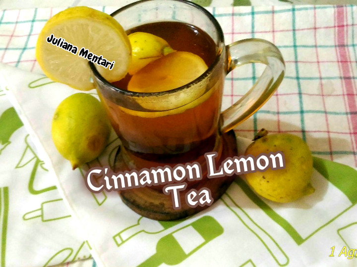 Standar Bagaimana cara membuat Cinnamon Lemon Tea // Minuman Segar bermanfaat dijamin istimewa