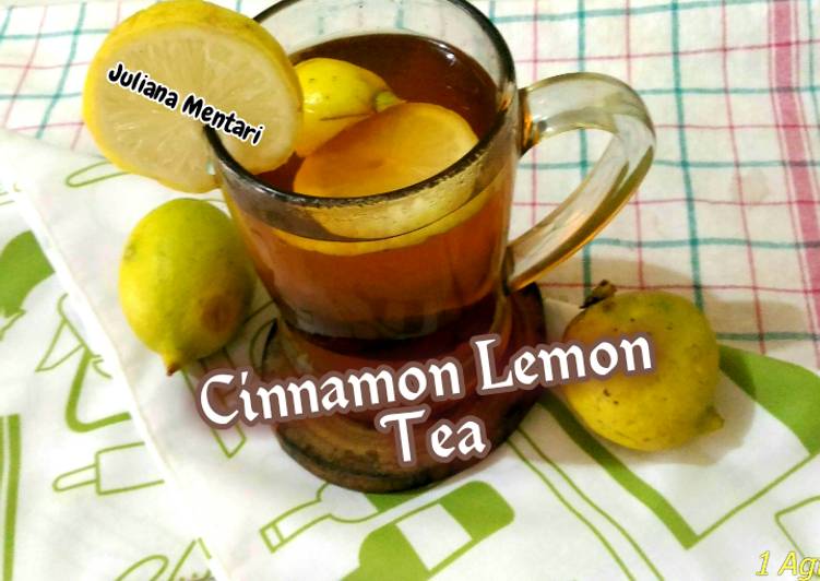 Cinnamon Lemon Tea // Minuman Segar bermanfaat