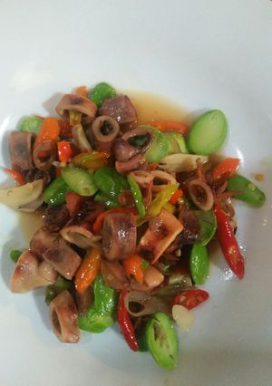 Foto resep Oseng -oseng cumi asin