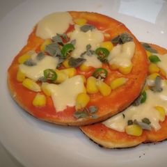 A picture of Cheesy Corn Discs.