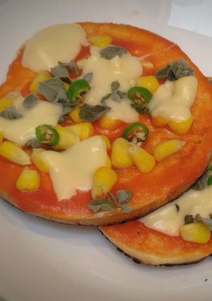 A picture of Cheesy Corn Discs.