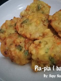 Foto resep Pia-pia (bakwan)