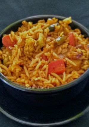 A picture of Dum Veg Biryani.