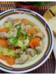 Hình của món Súp cà rốt khoai tây.