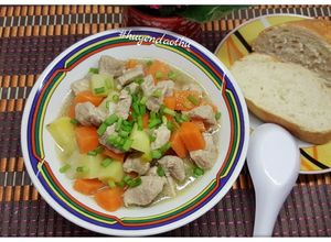 Hình của món Súp cà rốt khoai tây.