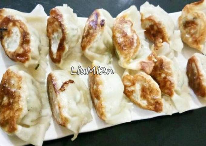 Resep Gyoza Enak Kuotie Dumpling Halal Oleh Liu Mimin Cookpad