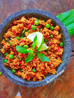 Foto resep Ulukuteuk Oncom Leunca