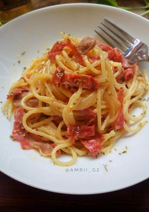 Foto resep Spagetti carbonara