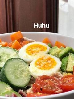 Hình của món Salad ức gà giảm cân.