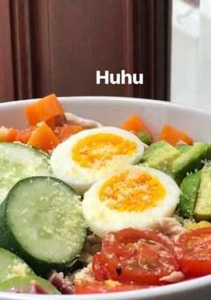 Hình của món Salad ức gà giảm cân.