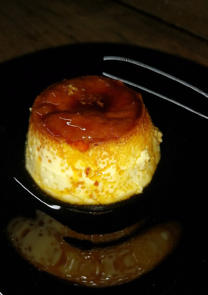 Una foto de Flan de queso 😋