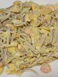 Revuelto de gulas y gambas