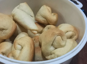 Una foto de Pan con grasa