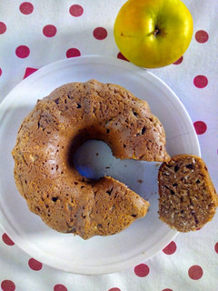 Una foto de •Budín de manzana, canela & coco •