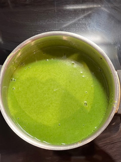 Una foto de Crema de espinacas
