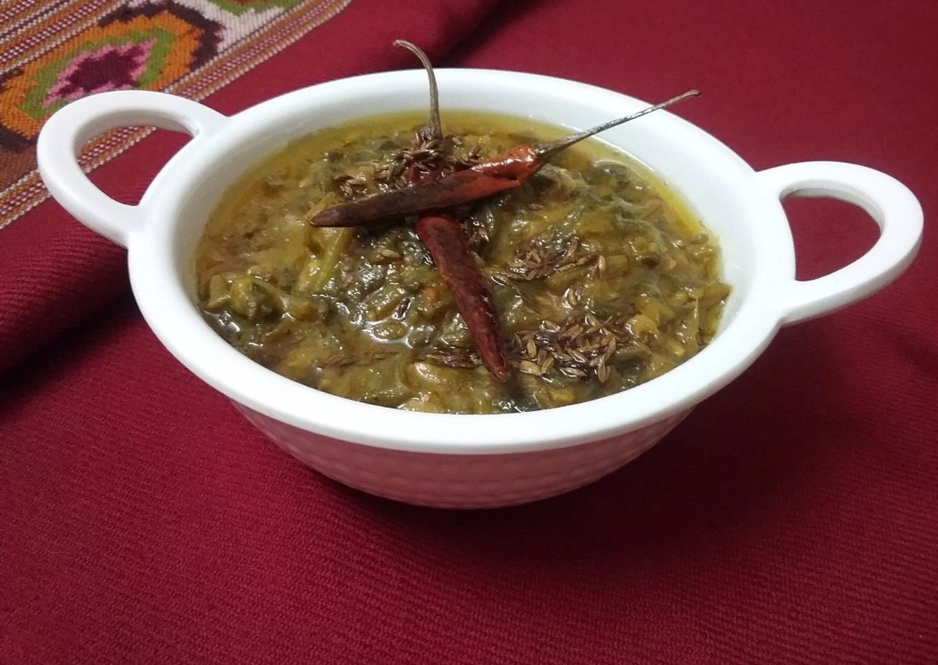 Chana palak daal