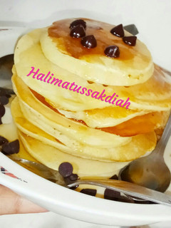 Foto resep Pancake fluffy sederhana