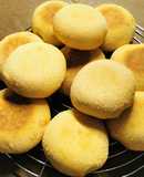 Tönköly angol muffin vegán, hosszúérlelésű, előtésztás