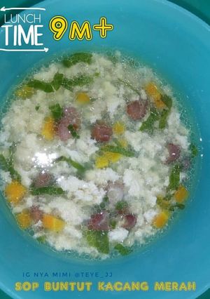 Foto resep 🐄sop buntut kacang merah 🐄 MPASI