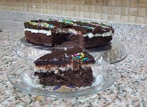 صورة لوصفة كيك الباونتي 😋