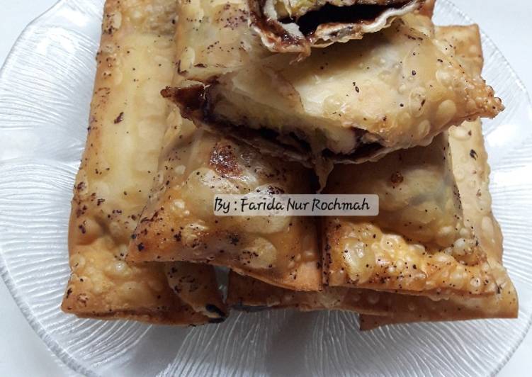 Pisang Coklat Crispy Lumer