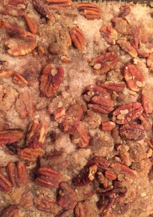 A picture of Sweet potato casserole.