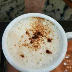 الكابتشينو بالحليب 💞☕-レシピのメイン写真