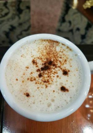 صورة لوصفة الكابتشينو بالحليب 💞☕