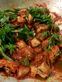 Foto resep Ikan Tuna Bumbu Merah Kemangi
