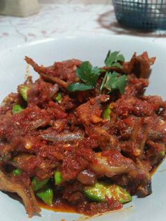 Foto resep Sambal teri dan petai,,