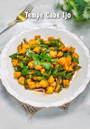 Foto resep Tumis tempe cabe ijo