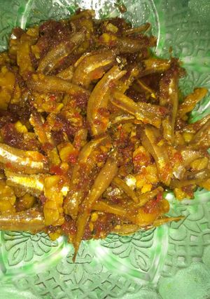 Foto resep Sambel teri tempe