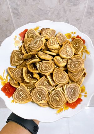 Hình của món Bánh tai heo tuổi thơ.