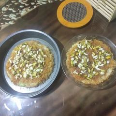 A picture of Custard Kunafa.